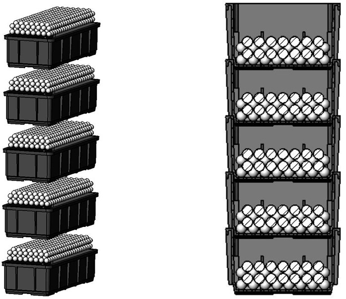 Baffle Tub Media Stack